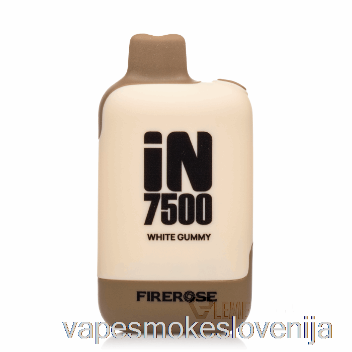 Vape Petrol Firerose V Beli Gumi Za Enkratno Uporabo 7500